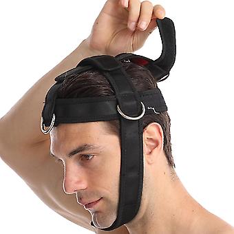 Fitness Neck Head Harness Neck Training Weight Lifting Strength Trainer Neck Trainer Improve Muscle Strength Neck Exerciser-YUHAO