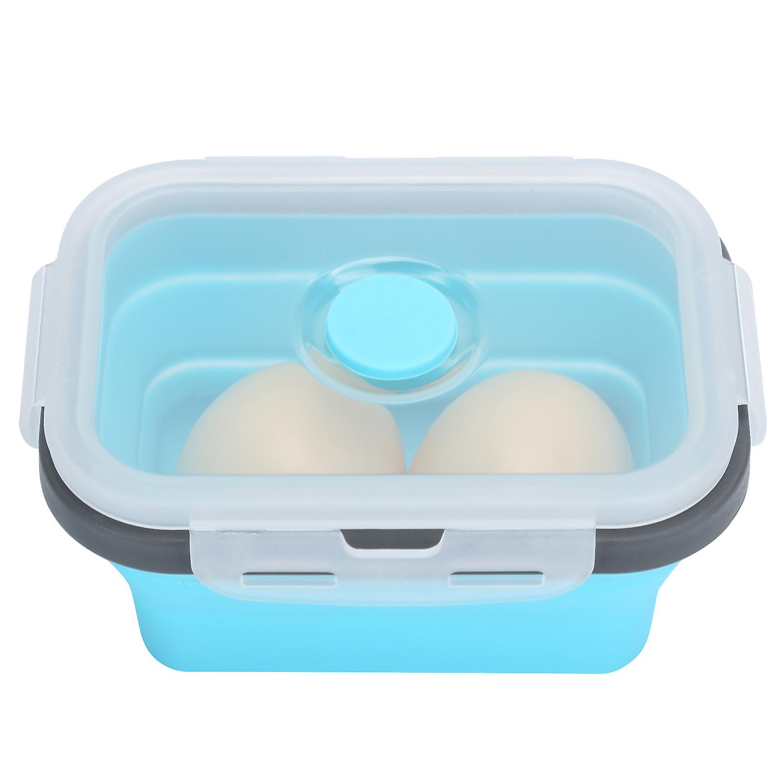 4Pcs Silicone Collapsible Lunch Box For Food Storage 4 Piece Set Foldable Lunch Boxes