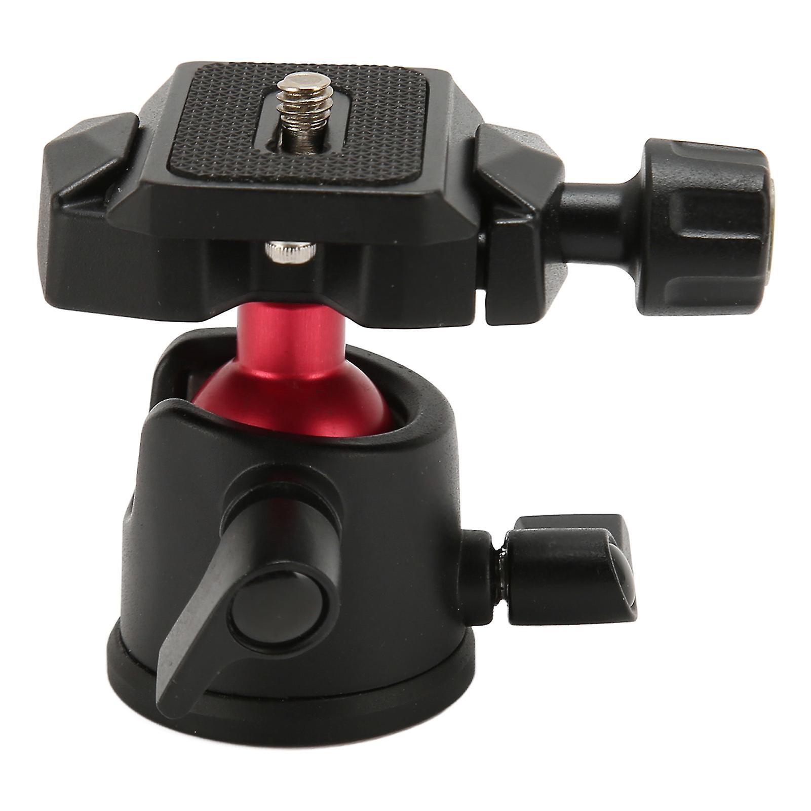 Camera Mount Clamp with Ball Head 3/8 to 1/4 Screw Connector