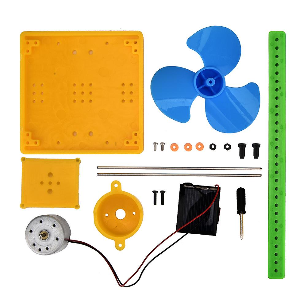 Solar Generator, Fan, Handmade Physical Set, DIY Kits, Toy