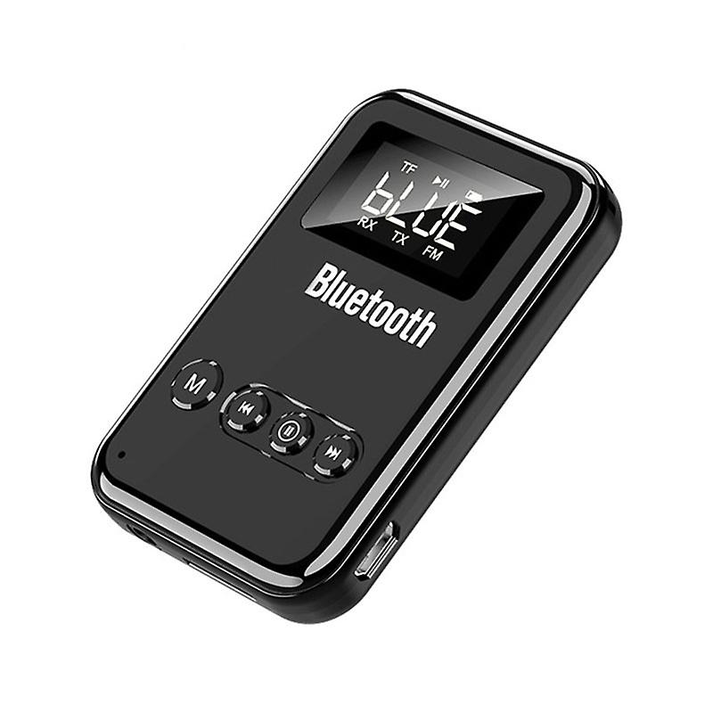 2 in 1 Bluetooth 5.0 Receiver Transmitter Black