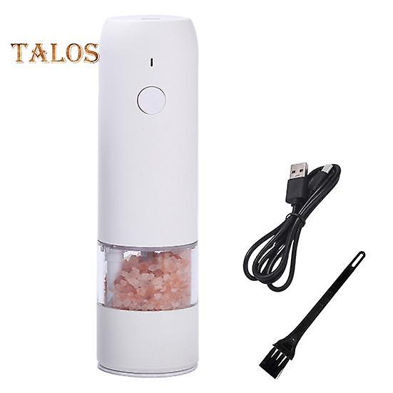 1 Set Electric Grinder Refillable Multifunction Portable Useful Electronic Salt Pepper Grinder Machine Kitchen Gadget