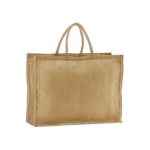 Westford Mill Starched Jute Shopper Bag