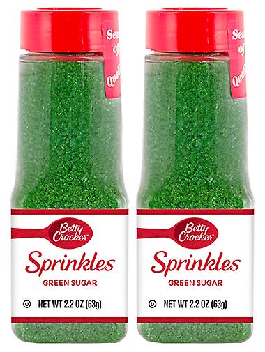 Betty Crocker Sprinkles Green Sugar 2 Pack