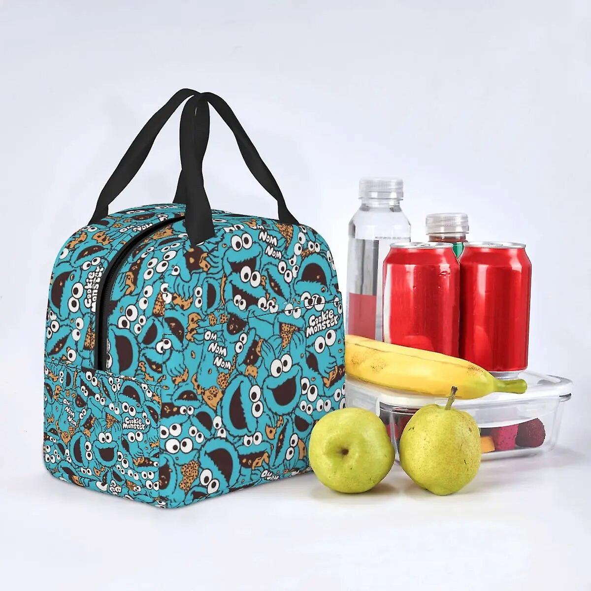 🌸 Kit sac à sandwich/collation/ustencile personnage populaire monstre main image 1