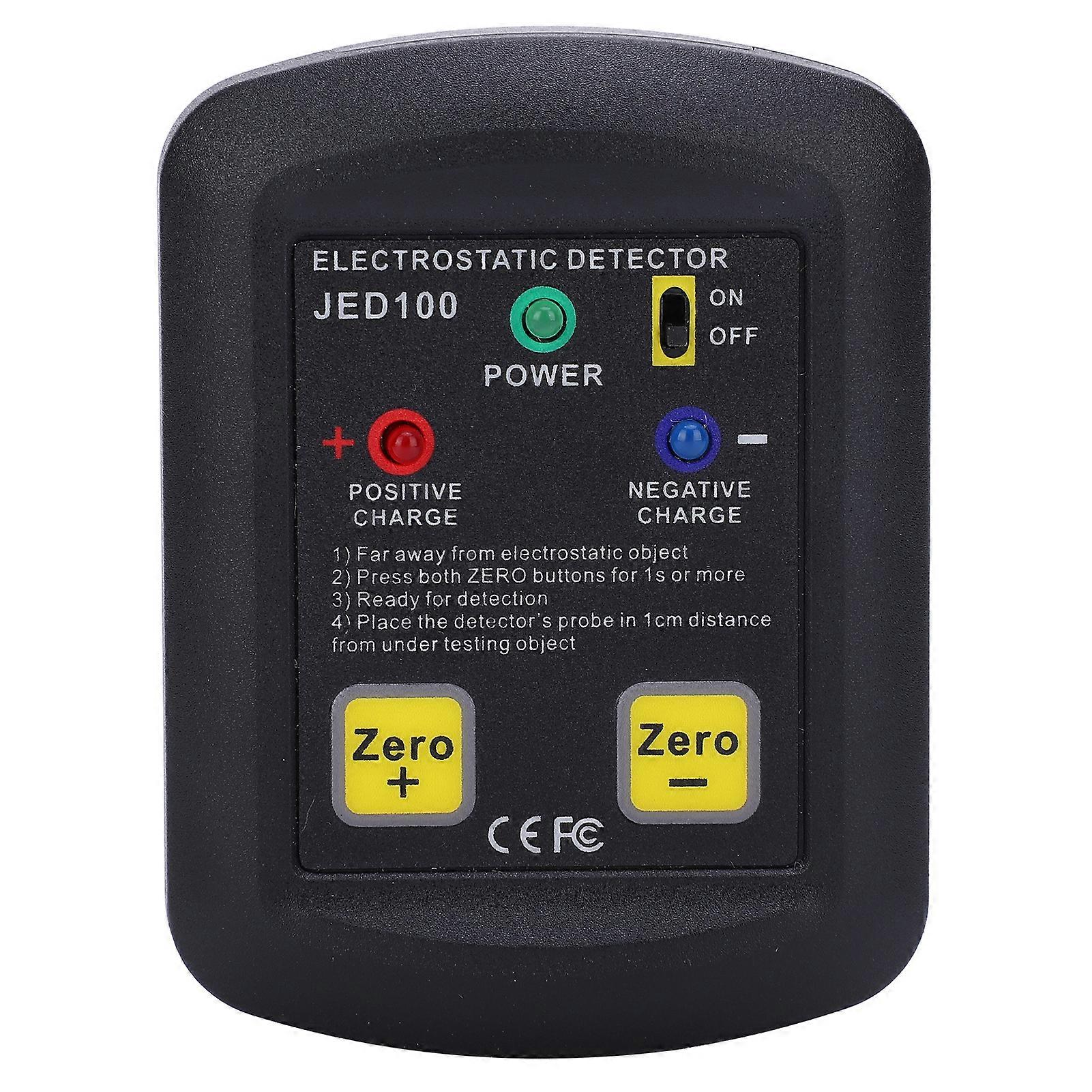 Electrostatic Voltage Tester Non?Woven Fabric Static Electricity Field Meter JED100