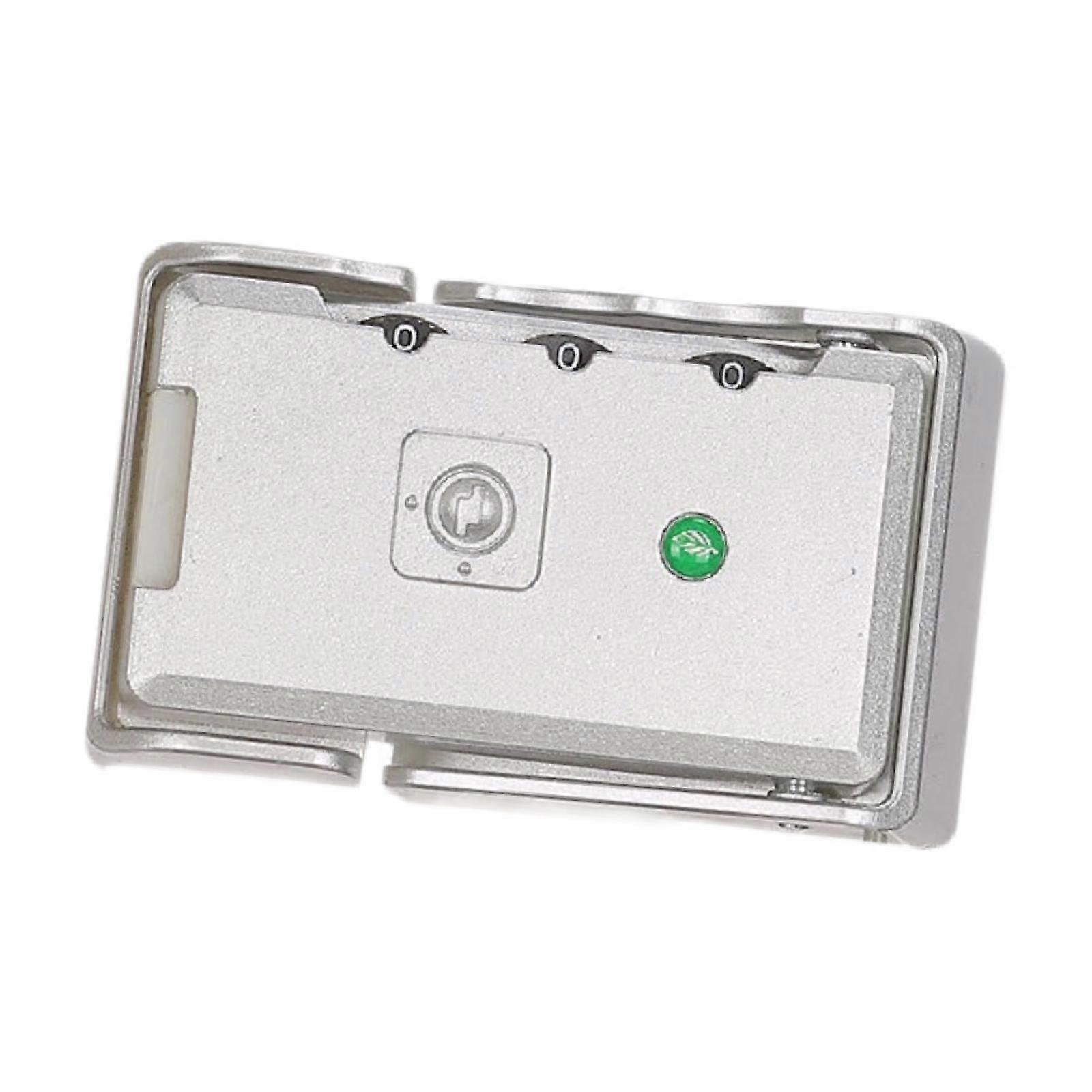 Travel Luggage Lock Replacement Fixed Lock Luggage Suitcase Combination Lock silvery