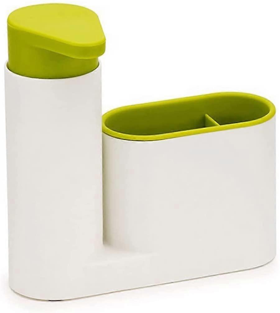Soap Dispenser Storage Box Multifunctional Scrubber Dispensing Box Minimalistic Sink Organizer