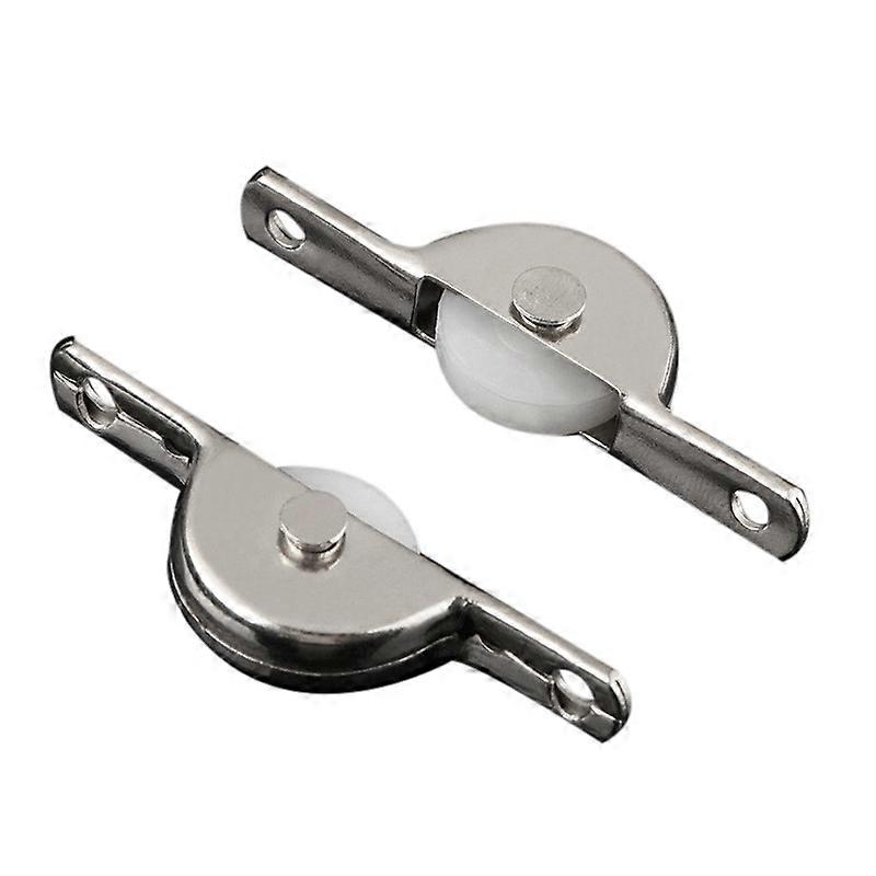 Door Window Rollers Cupboard Drawer Bin Single Nylon Sliding Roller Pulley Wheel 10pcs