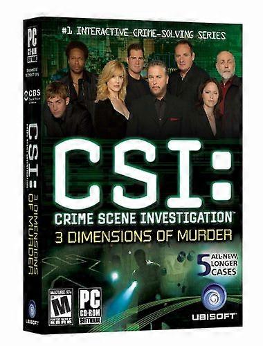 Csi Dimensions of Murder  Game - PC CD - New & Sealed