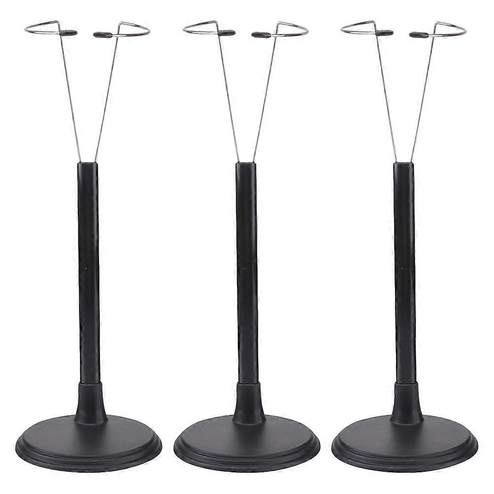 3pcs Doll Support Holder Doll Display Stand Adjustable Doll Standing Racks