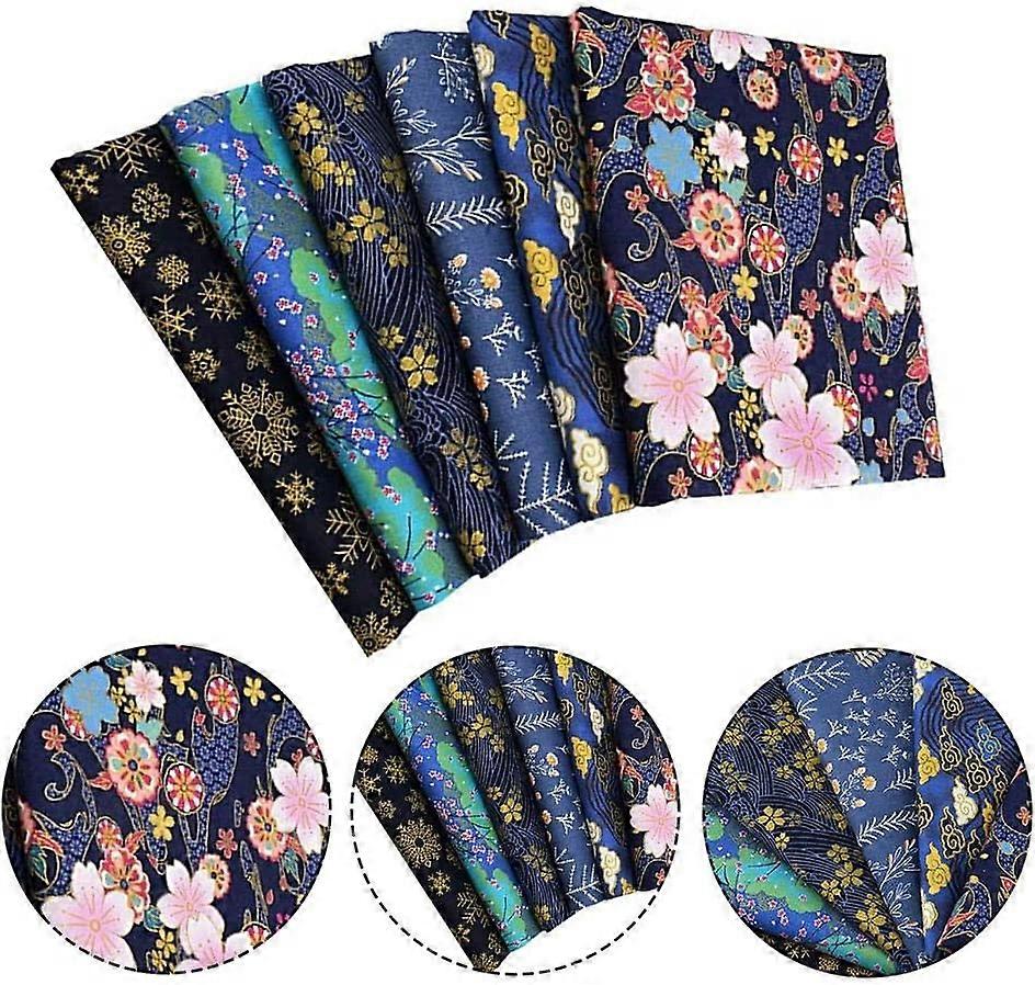 Baumwollstoff DIY Blumenstoff Patchwork für Handwerk Nähen Patchwork