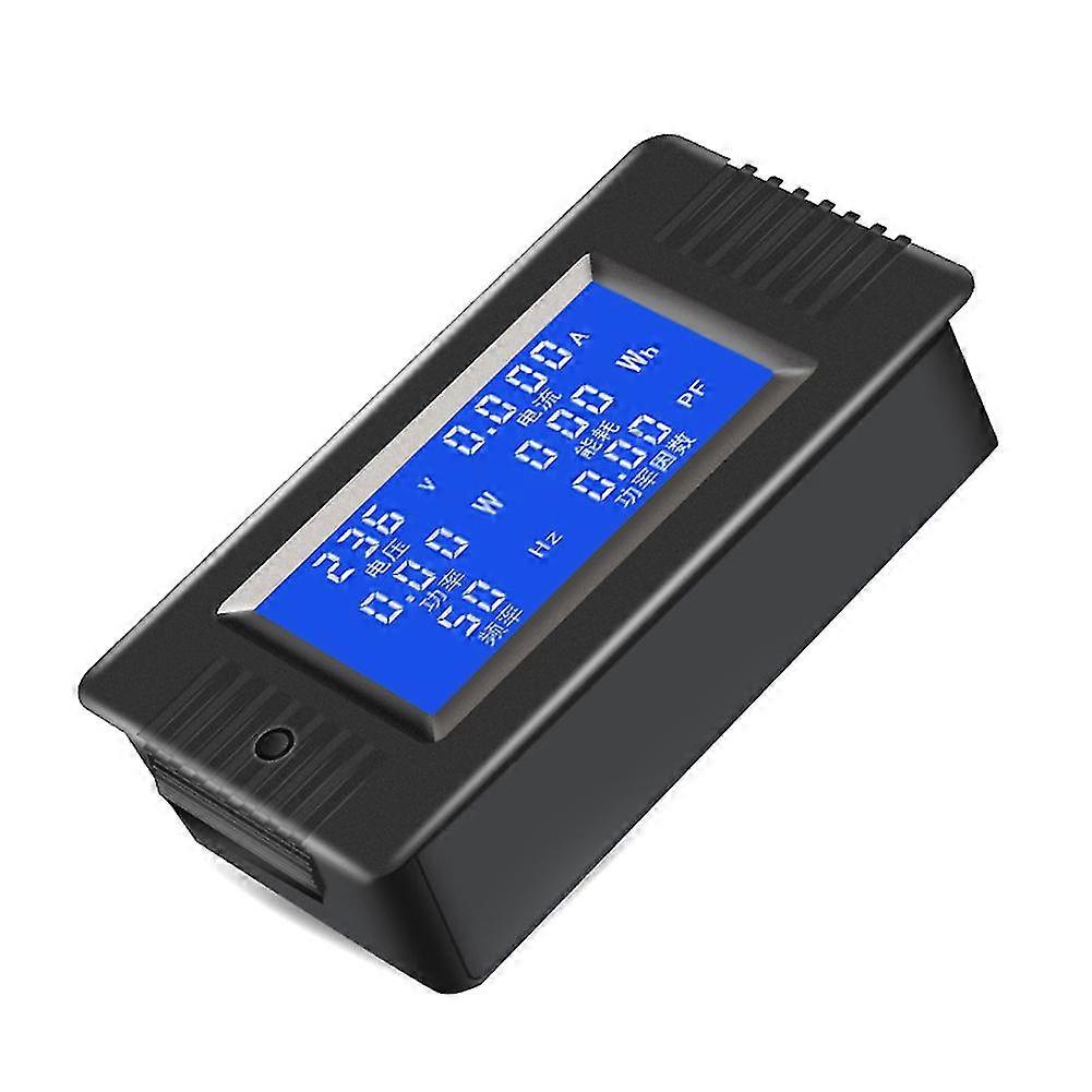 Digital Display Multimeter Voltage Current Power Electric Energy Frequency Power Factor Meter