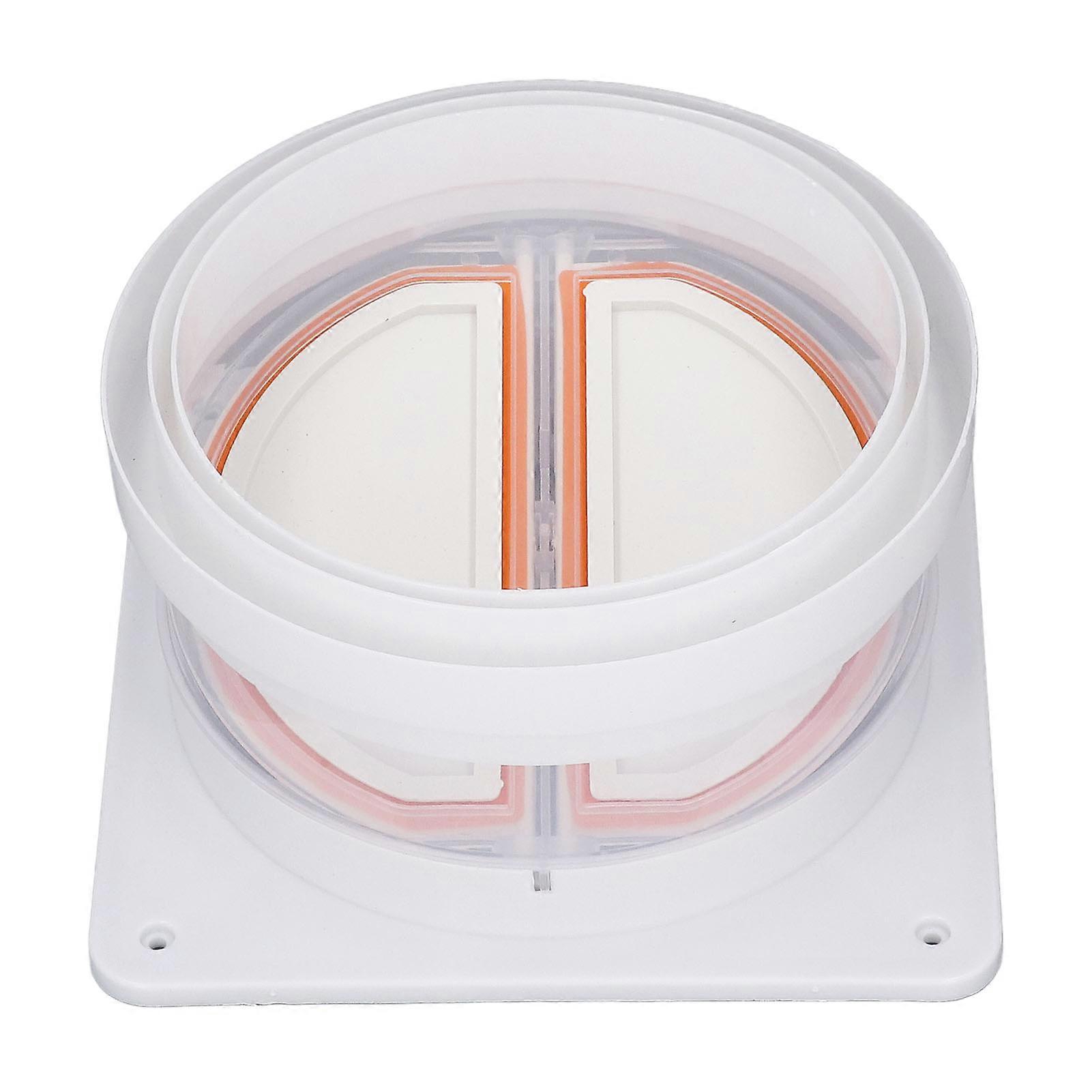Kitchen Range Hoods Check Valve ABS Single Way Universal Anti Odor Check Valve for Bathroom 
