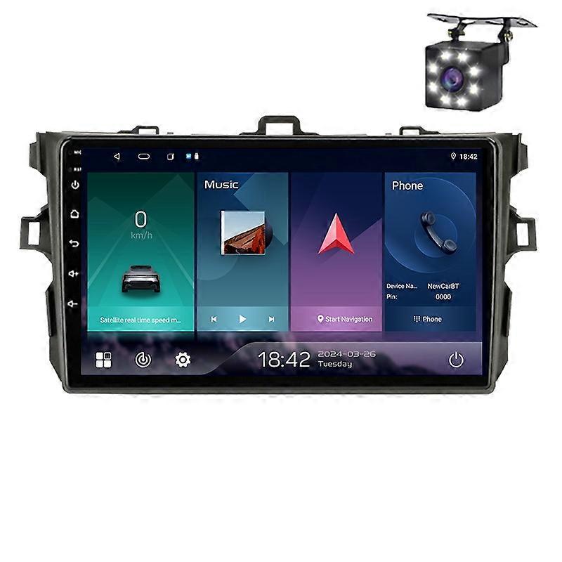 For Toyota Corolla E140/150 2007-2013 Car Multimedia Video Player WIFI Navigation GPS