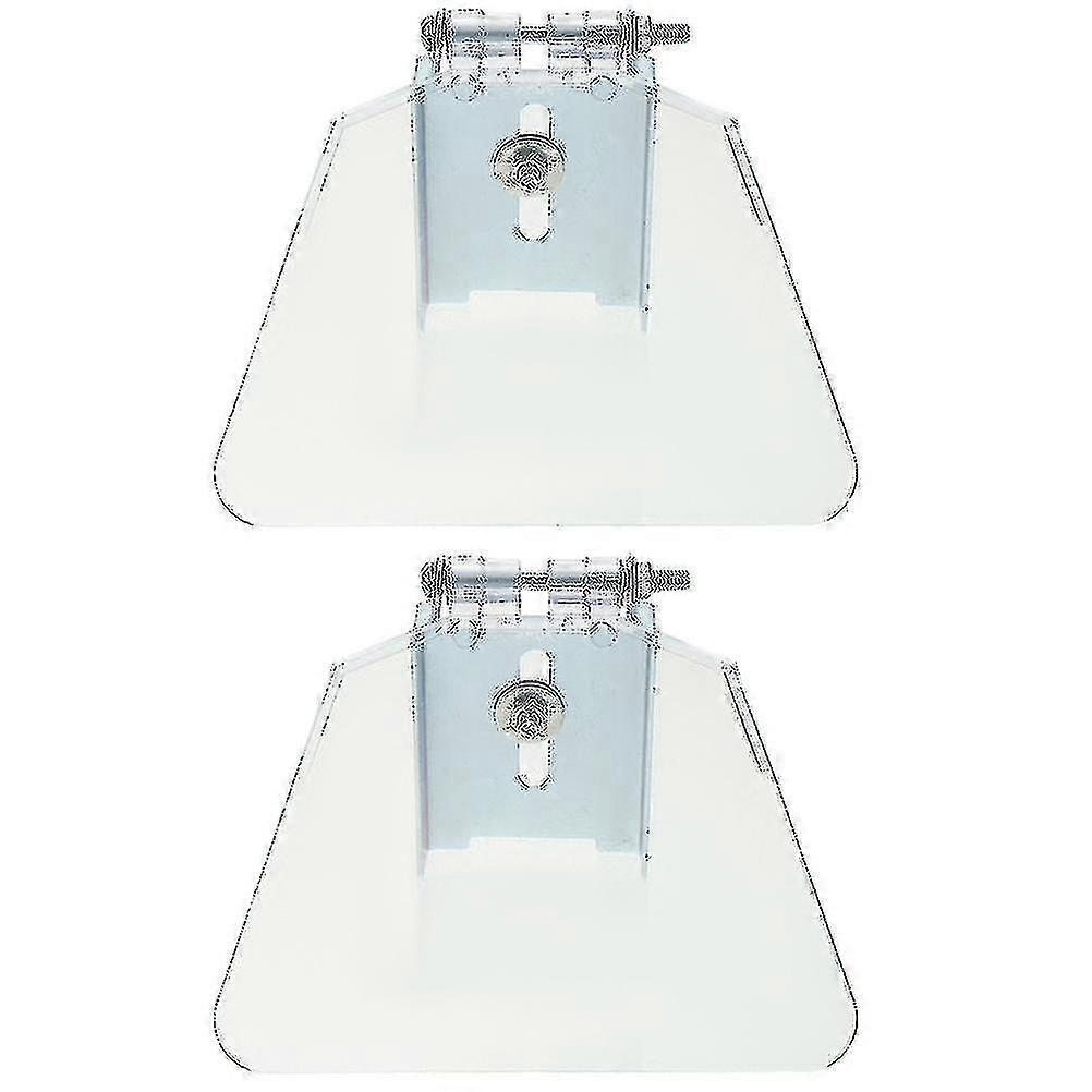 2pcs Bench Grinder Guard Replacement Bench Grinder Eye Shield Grinder Attachments Tornillos incluidos