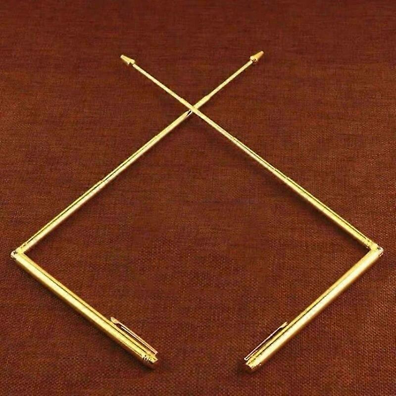 2PCS Dowsing Rods Brass Tools Water Detector Measuring Instruments Easy ...