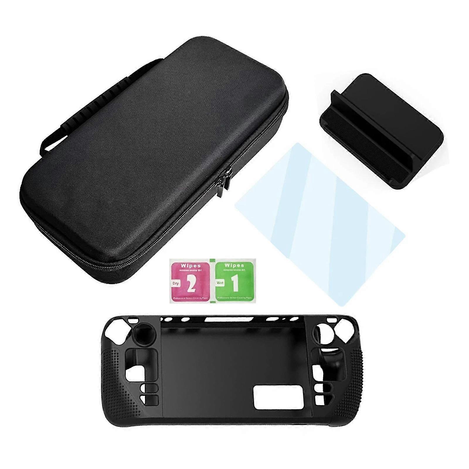 Storage Bag Silicone Protective For Case Charging Cable For Steam Deck Console