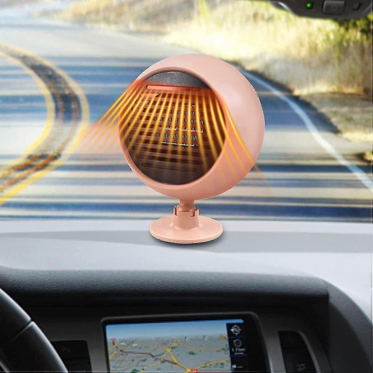 Θερμαντήρας αυτοκινήτων, defroster παρμπρίζ, γρήγορος ανεμιστήρας θέρμανσης και ψύξης 2 σε 1, περιστροφή 360, βούλωμα στη Ciga