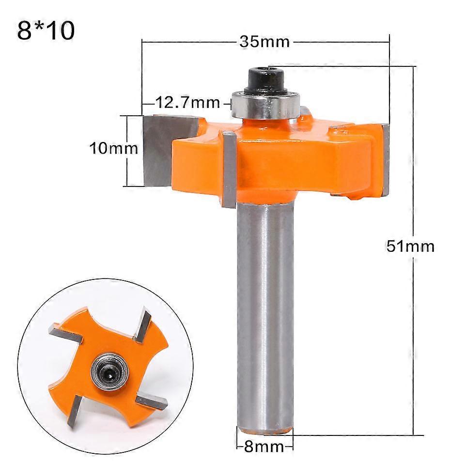Milling Cutter Tools Shank Bit Raised Panel Cabinet Door Router Bit Sets Rounded Corner Knives Engraving