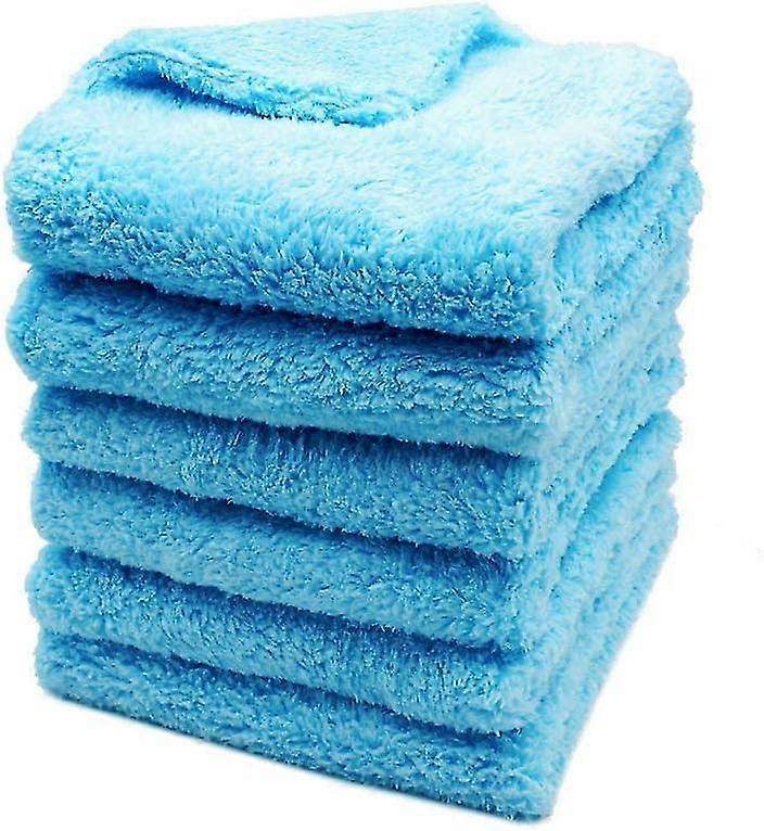 6pack Microfibre Car Towel, Edless Microfibre Deing Cloth, Absorbent Car Care()