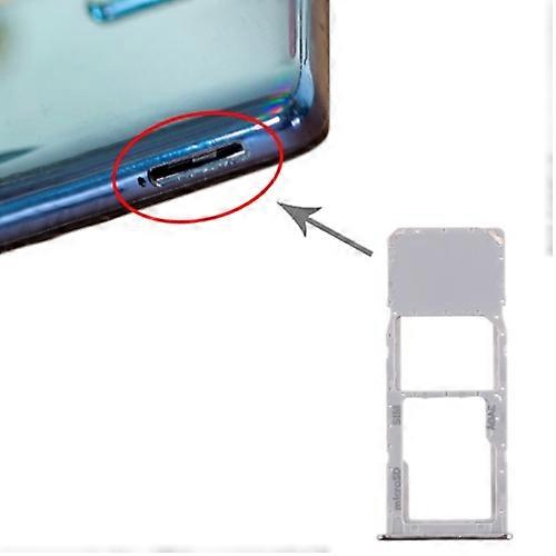 For Samsung Galaxy A71 / A715 SIM Card Tray + Micro SD Card Tray