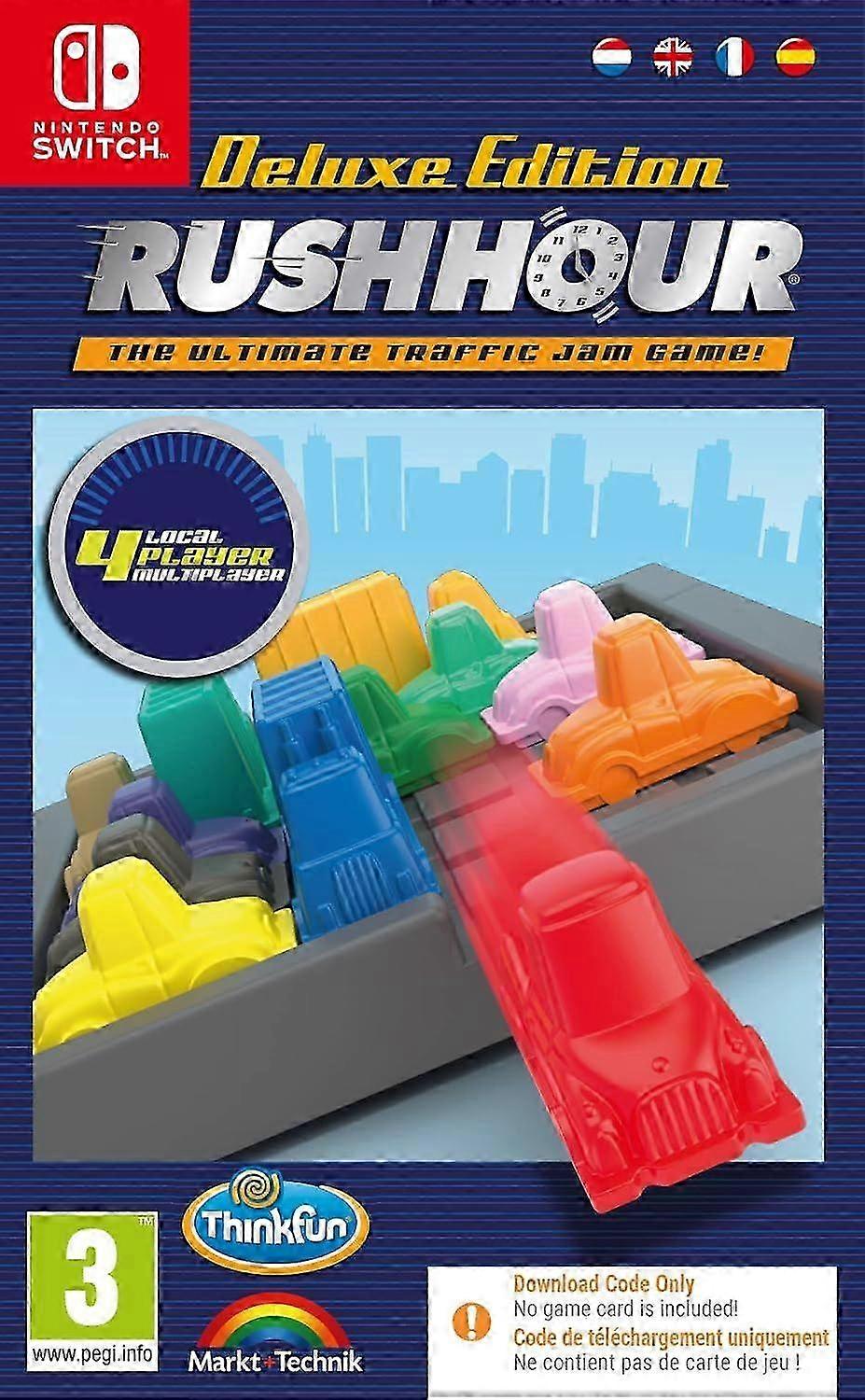 Rush Hour Deluxe Edition-code in een doos Switch-spel