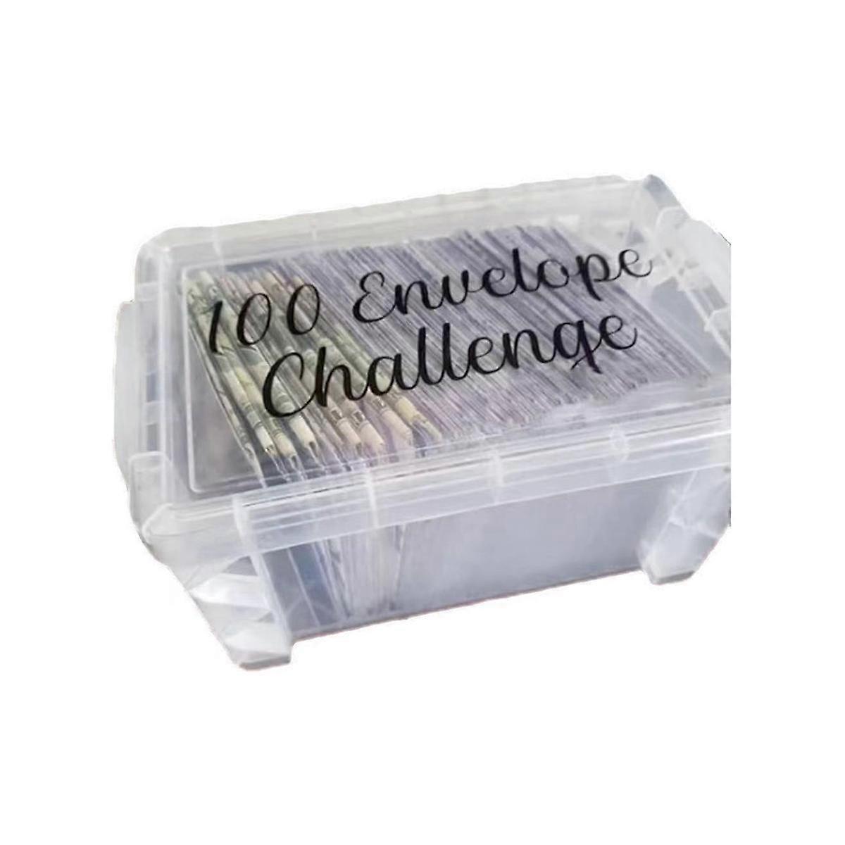 100 Envelope Challenge Box Set Easy and Fun Way to Save 10,000, 100 Envelopes Challenge Box