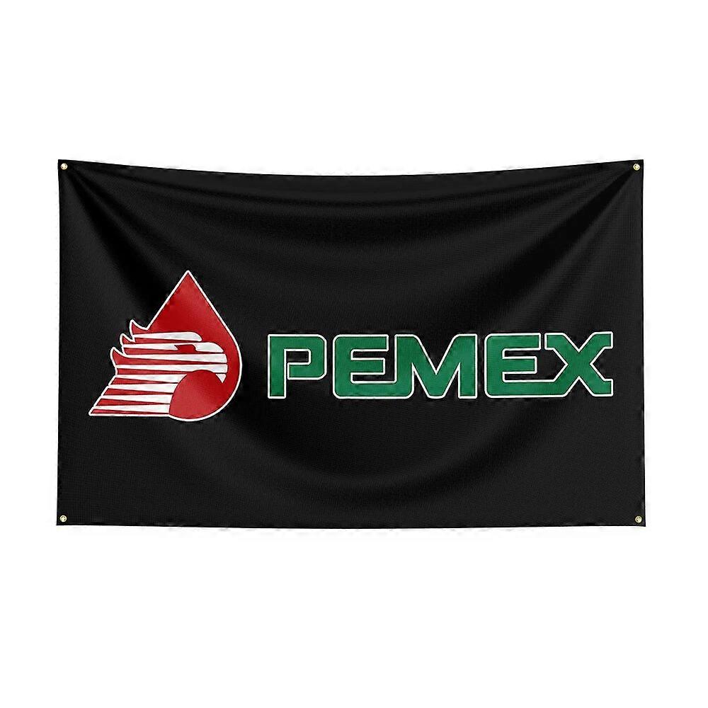 Spanduk Minyak Cetak Poliester Bendera Pemex 3X5 untuk Dekorasi 1