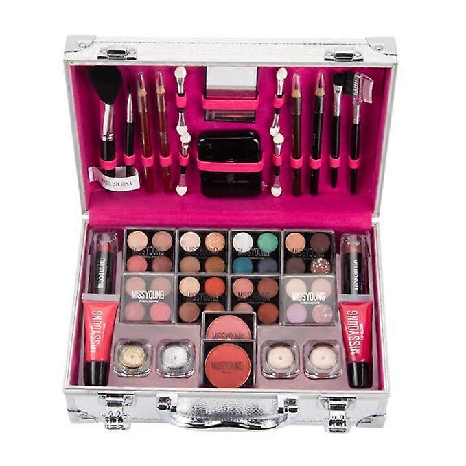 POPFEEL 8-56Pc Full Makeup Set Include Eye Shadow Palette Blusher Concealer