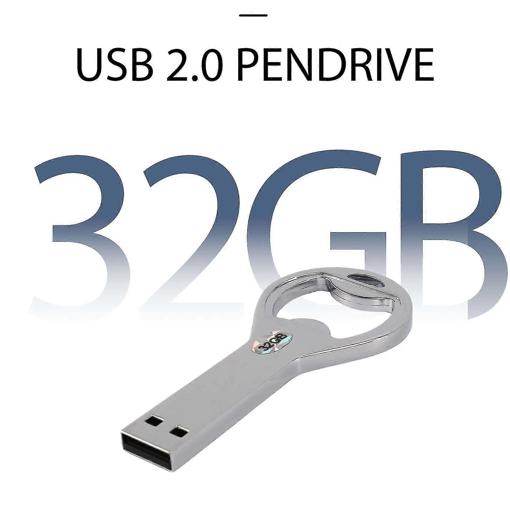 Usb Memory 2.0 Flash Drive Memory Disk 3216gb 3 In 1 Memory Stick + Bottle Opener