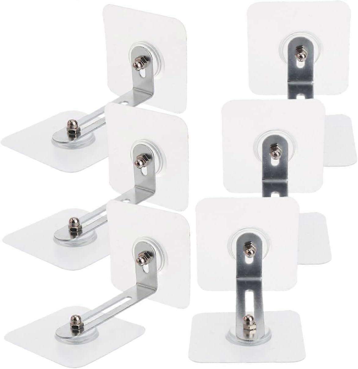 6 pieces of anti-cabinet fixing and anti-tip fixers, no-punch anti-tip furniture fixers