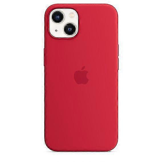 Custodia in silicone con Magsafe per custodia per telefono Iphone 13 / YY Rosso