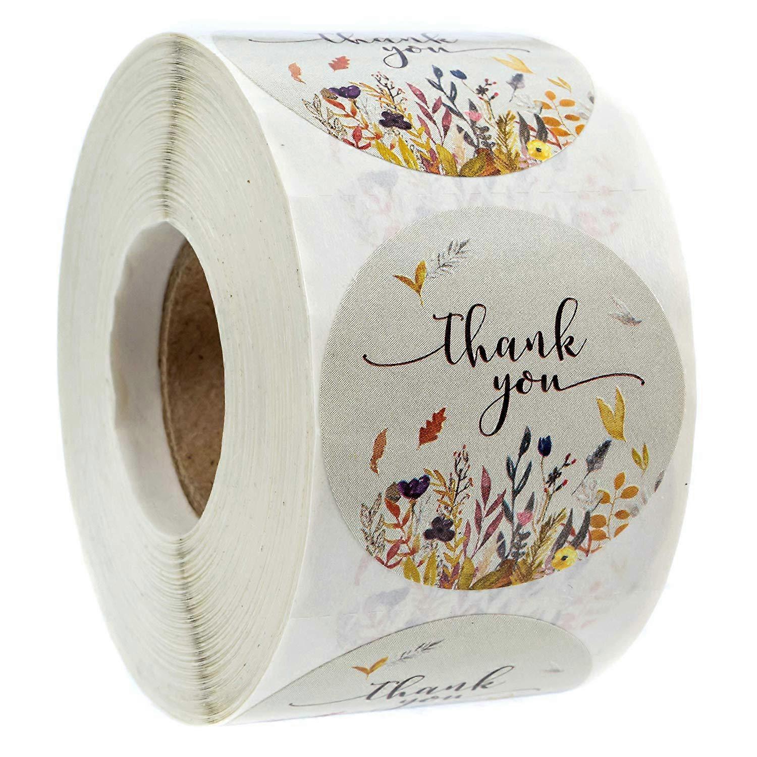 Adhesive Label Sticker,Round Self Adhesive Labels,Adhesive Labels,Label Stickers,Jar Stickers,Round Stickers Adhesive Roll for Party Souvenir GiftA)