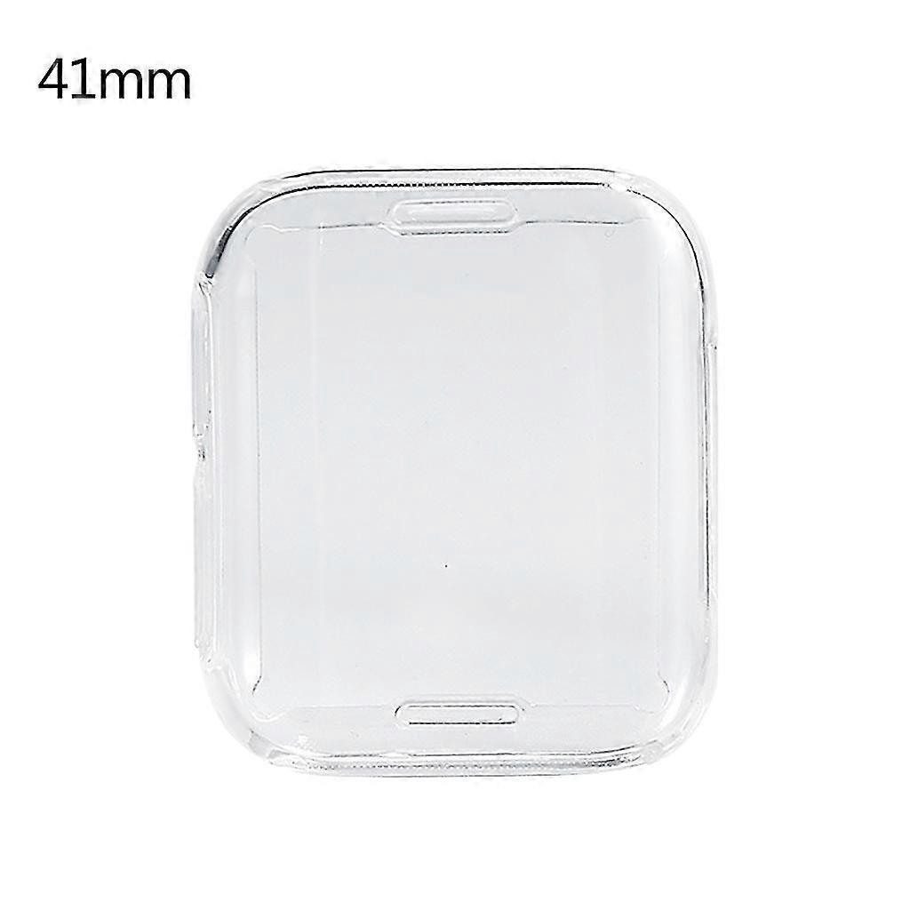 Transparent Soft Tpu Full Coverage Compatible with Case Protective Cover Compatible with Watch 41mm 46mm Screen Protector-sy