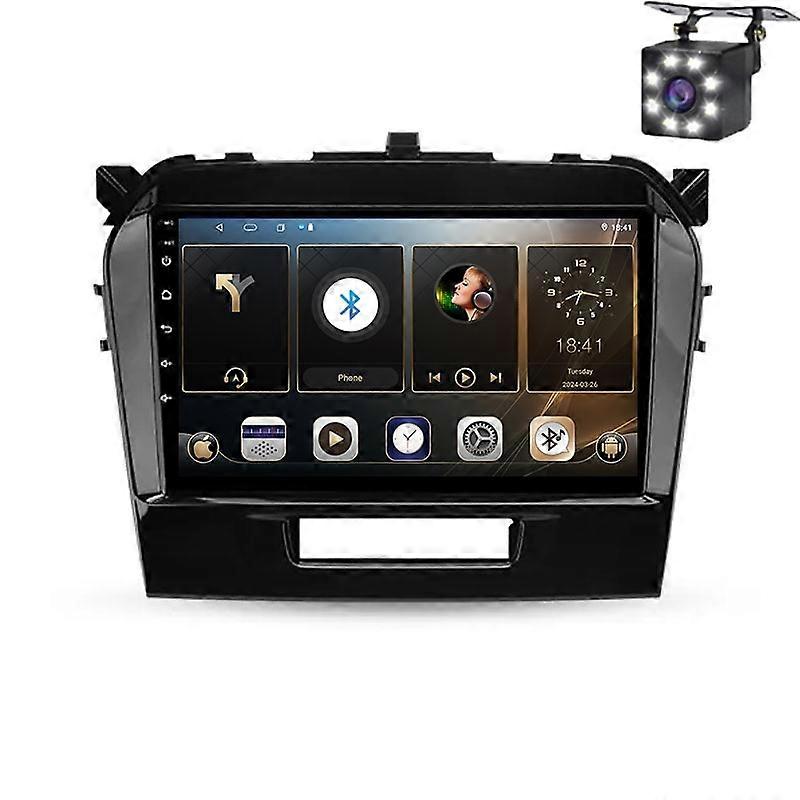 Car Radio Android 14 For Suzuki Vitara 4 2014 - 2018 Auto Player Stereo