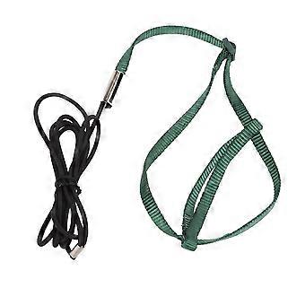 Bird Harness Adjustable Elastic Leash for Flying Training Parrots Cockatiels and Lovebirds