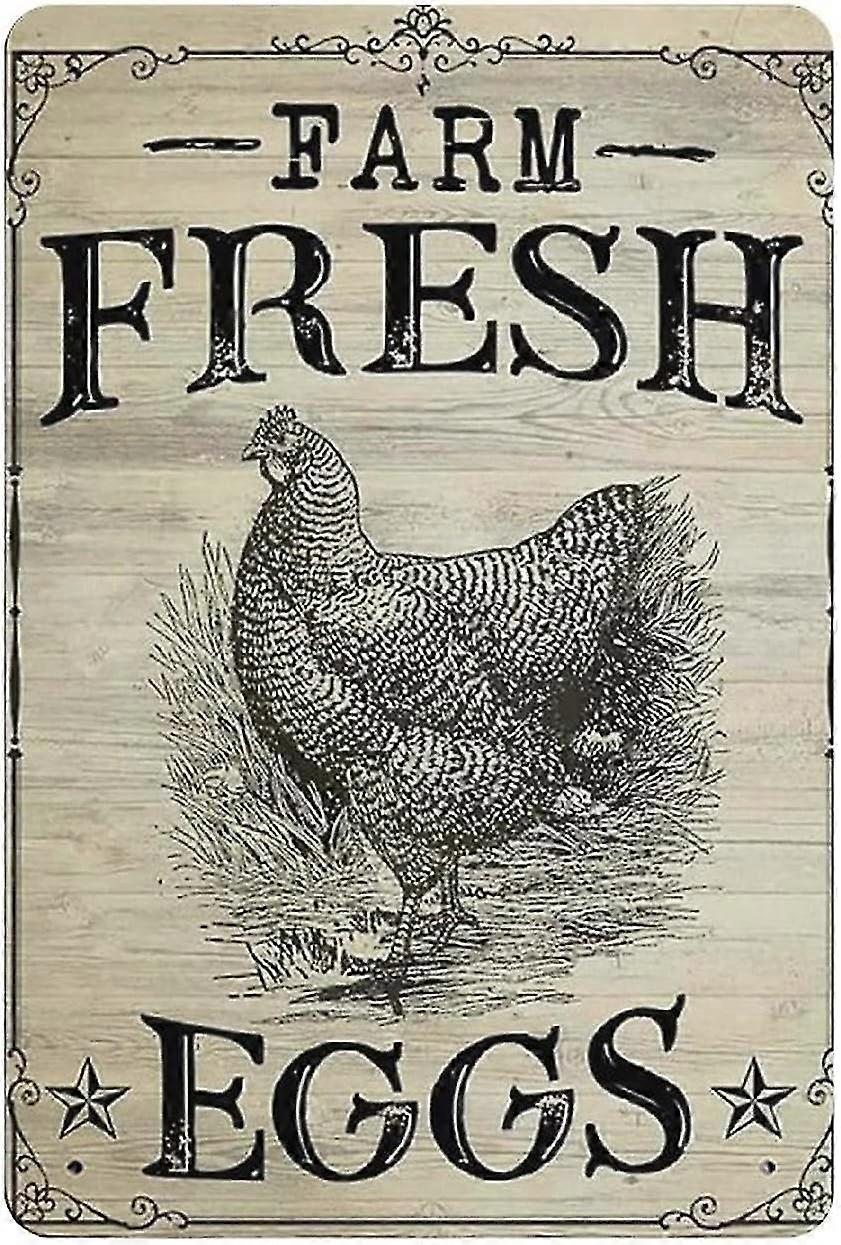 Cartaz de Lata de Metal Cartaz de Café da Manhã Cartaz de Lata Vintage 8x12 Polegadas OU 12x16 Polegadas Modo 2068