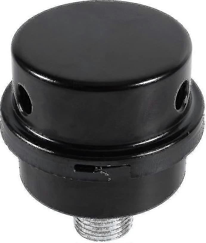 Air Compressor Muffler, 1/2 Inch Threaded Connection Muffler Filter, Noise Reduction Air Filter Intake