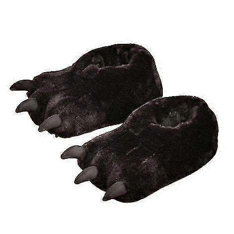 漫画クマの足の足の足の家屋内かわいい動物ぬいぐるみスリッパ