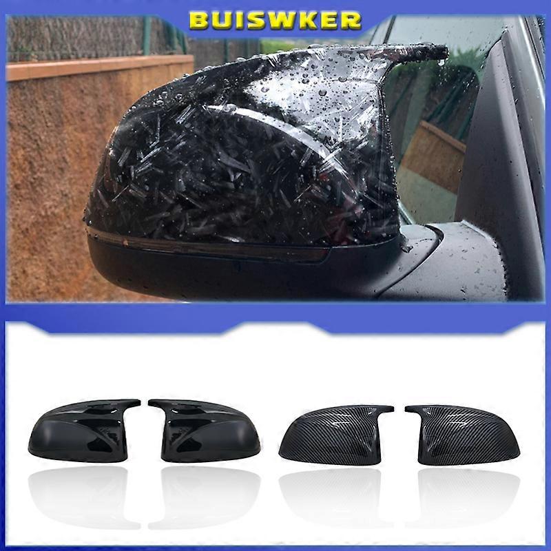 Copri Specchietti BMW X3 X4 X5 X6 X7 – Cover Laterali In Nero Brillante, Compatibili Con Modelli 2019-2024