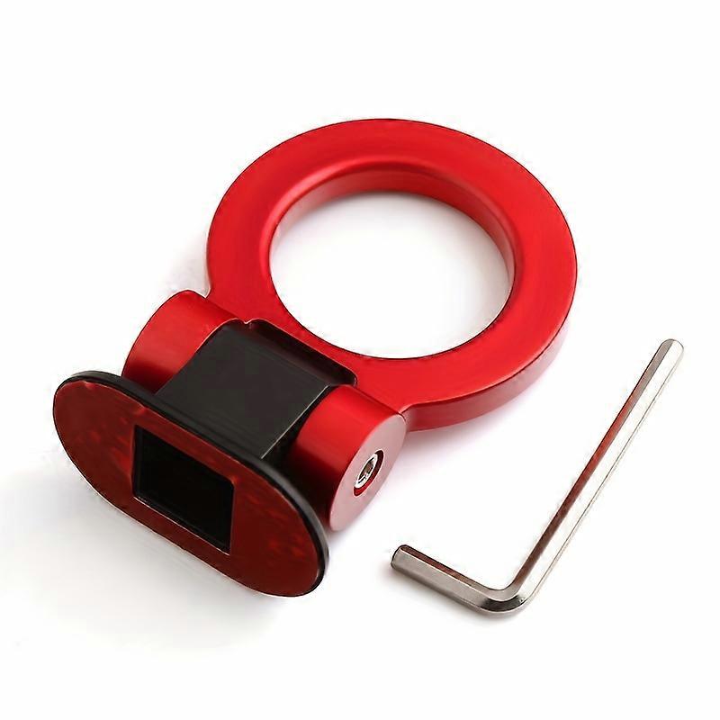 Multi-colored Car Towing Hook Decorative Sticker Car Trailer Hooks Sticker Decoration Car Front Affix Trailer Racing Ring Vehicle Towing Hook