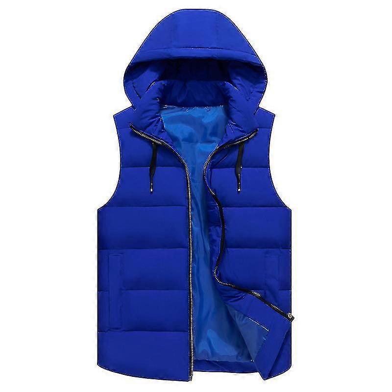 الرجال 4xl-8xl باركا مقنع سترة الشتاء الخريف جديد سميكة دافئة عارضة مصدات الرياح باغي مبطن ملابس خارجية معطف الخصر بلا أكمام سترة