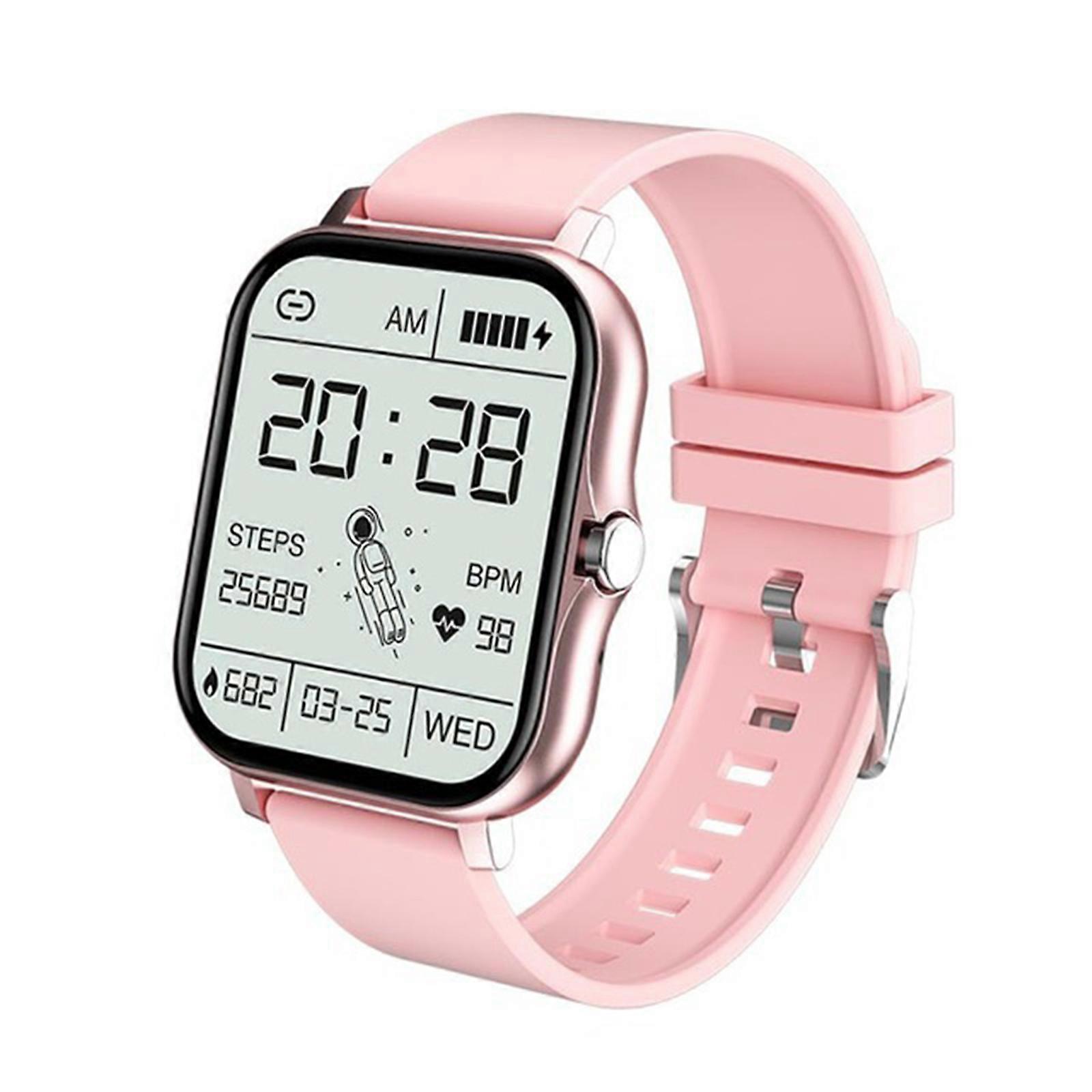 Smart Watch, 1.85'' Smartwatch with AI Voice Control, Blood Pressure/SpO2/Heart Rate Monitor, Fitness Tracker Watch with 2 Straps