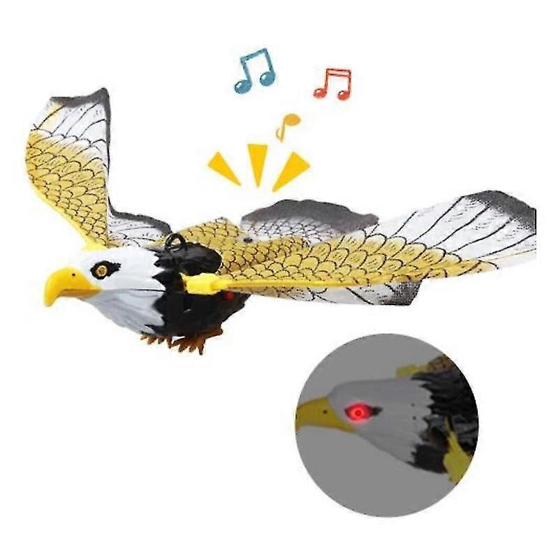 Teasering Hanging Interactive Cat Toys Simulation Bird Toy Electric Flying Bird