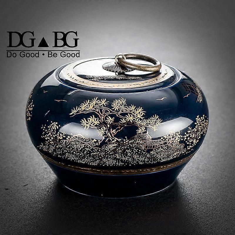 Urna ceneri funerarie per cremazione umana Pet Ashes Holder Keepsake Memory Pal Ceneri Urne in ceramica Urne per cane Cat Urne Fr Hunde 1pcs2 12.2x...