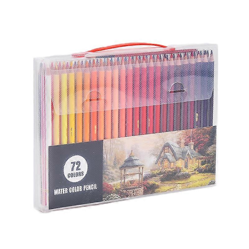 Wasserlöslicher Kern Handbemaltes Farbstift-Set 72 Farben