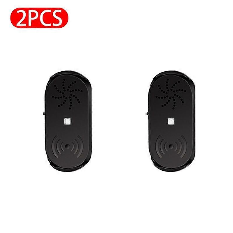 2Pcs LED Car Openning Door Warning Light Anti-collision Flash Lights Wireless Magnetic Signal Lamp for Safety Driving Motor Vehicle Lighting