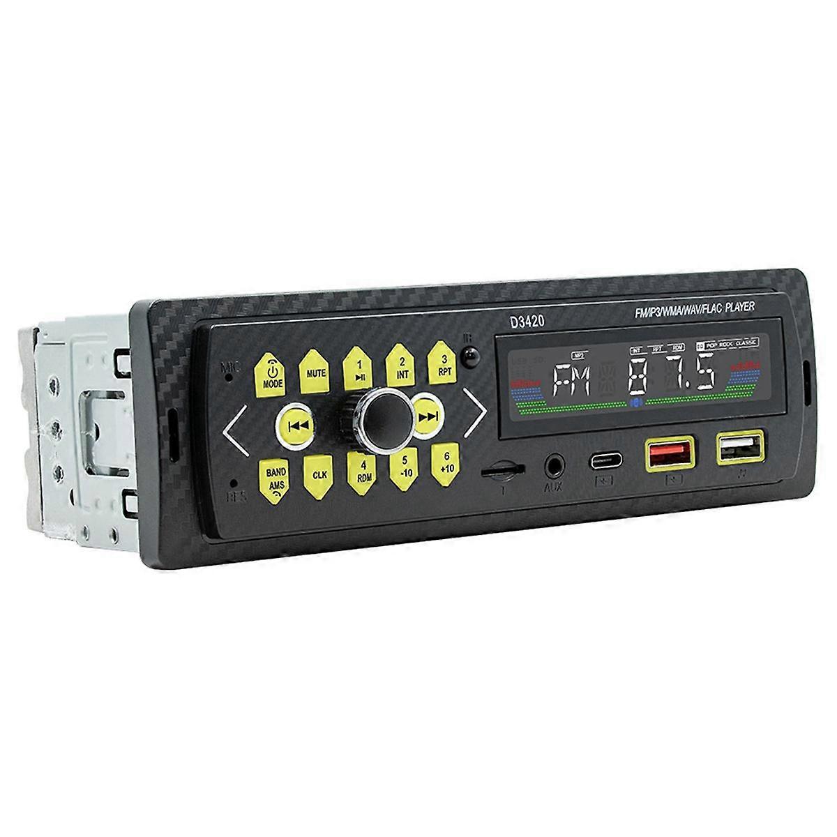 Auto MP3 Player Smart Bluetooth Freisprecheinrichtung USB-Karte Verlustfreie Klangqualität Autoverstärker Radio