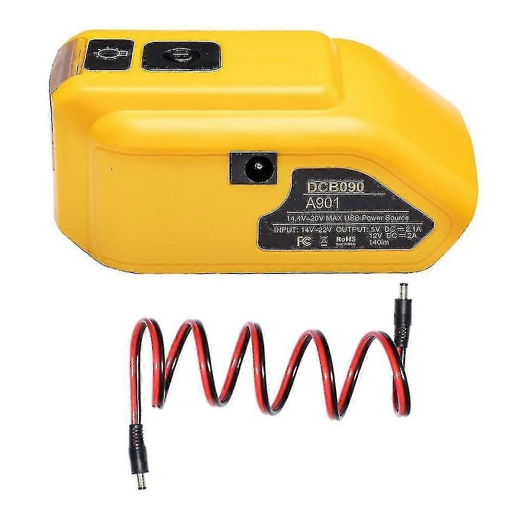 Dcb090 Adattatore Batteria DCB090 Convertitore Caricabatterie Sorgente Compatibile 18v 20V Max Batteria Al Litio Con D